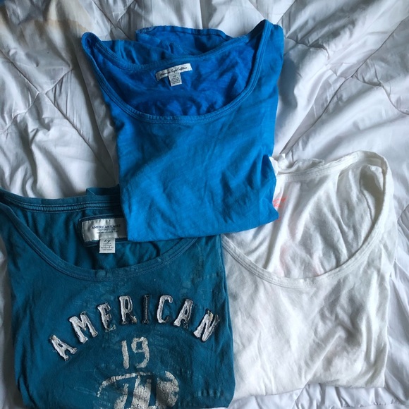 American Eagle Outfitters Tops - 🌸4/$25 3 American Eagle Tee Bundle